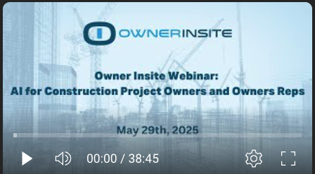AI for construction project owners